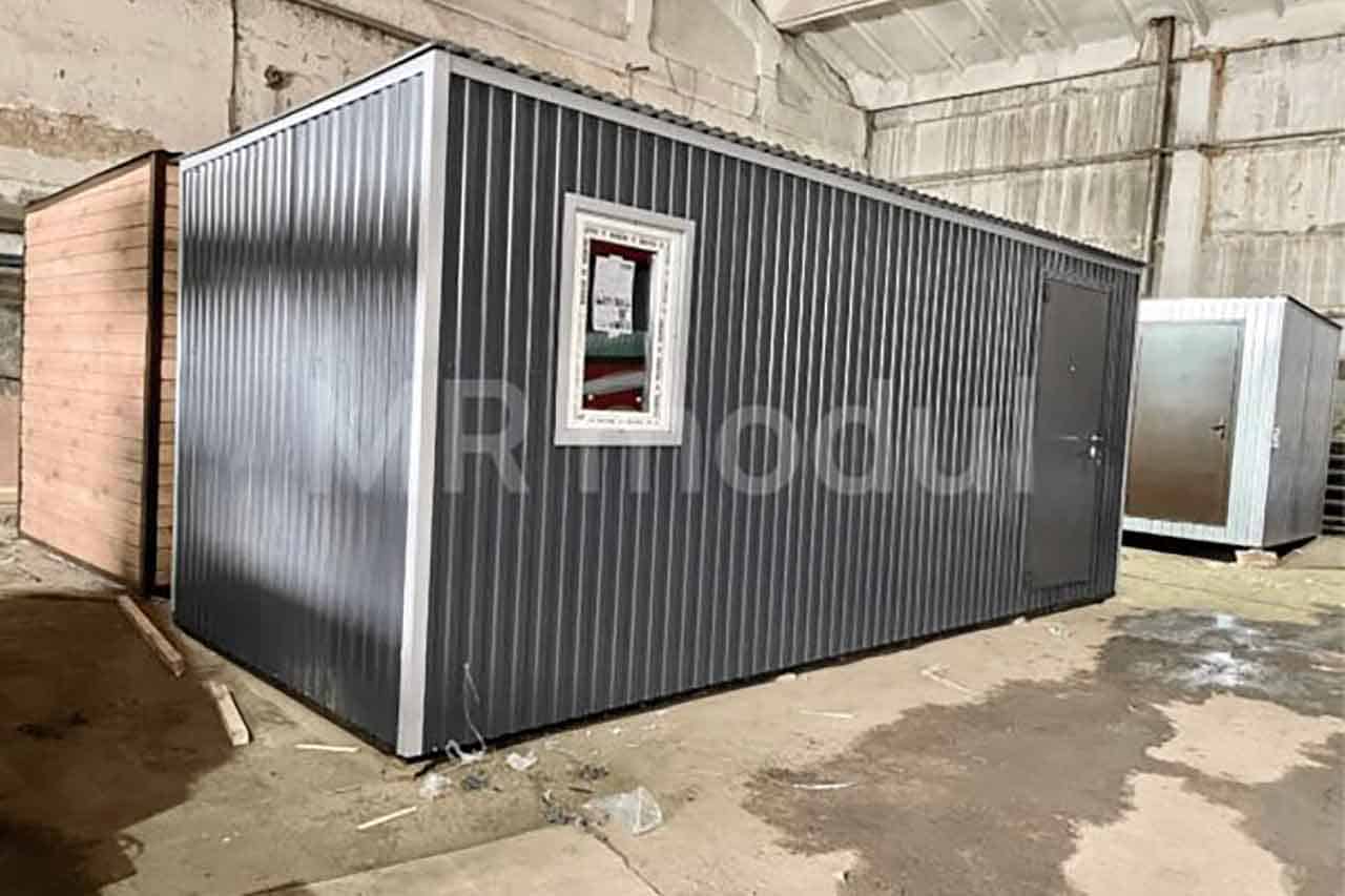 Бытовка шиномонтаж штаб офис фото 1280х853px вид с фасада 1