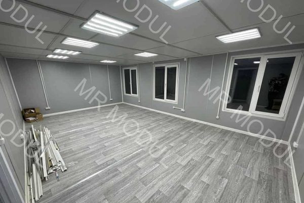 Модульное здание 200м2 артикул 100153 вид 4 фото в интерьере