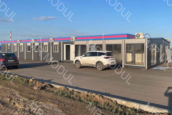 Модульное здание площадью 400 м2 артикул 100152 фото вид 10