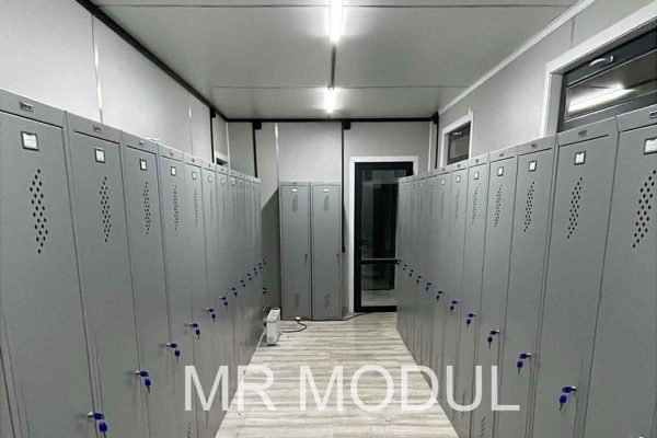 модульное здание раздевалка артикул 100155 фото в интерьере 3