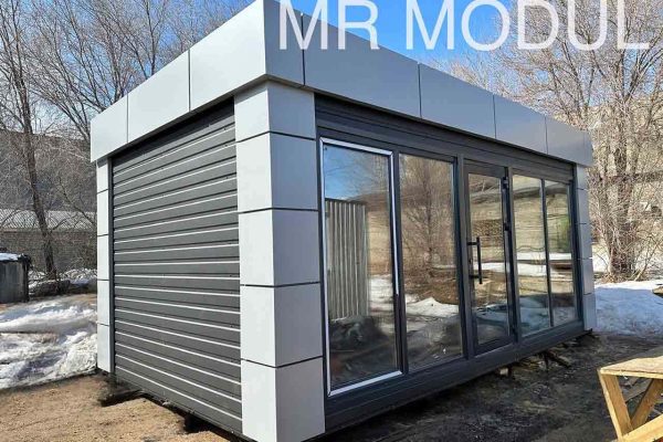 павильон торговый модульный артикул 500150 вид 3 фасад