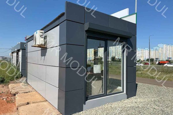 Павильон торговый модульный артикул 500151 вид 4 фото фасада