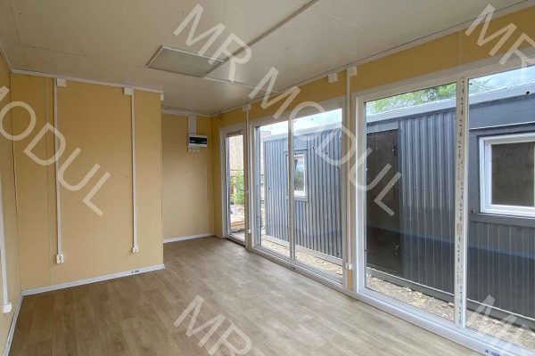 Павильон торговый модульный артикул 500151 вид 5 фото в интерьере