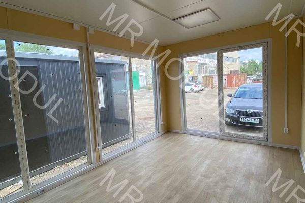 Павильон торговый модульный артикул 500151 вид 6 фото в интерьере