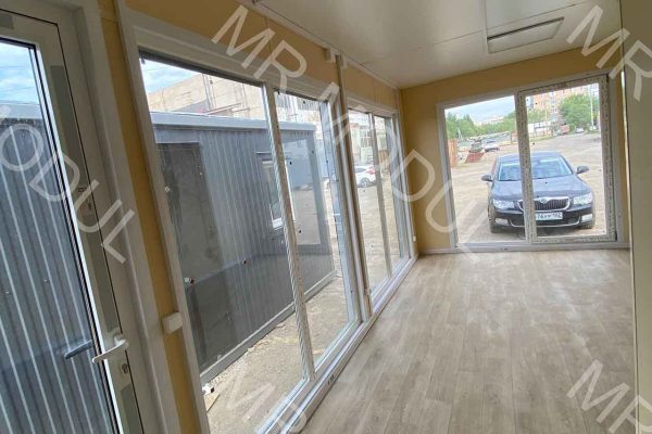 Павильон торговый модульный артикул 500151 вид 7 фото в интерьере