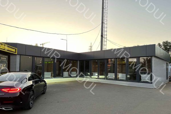 Павильон торговый модульный артикул 500152 вид 3 фото фасада