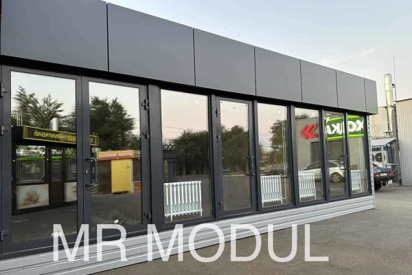 Павильон торговый модульный артикул 500152 вид 4 фото фасада