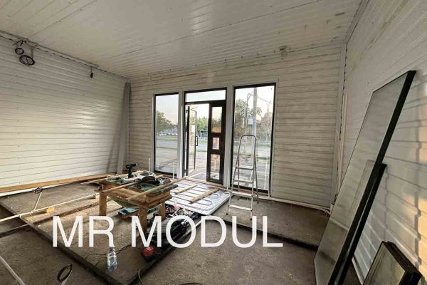 Павильон торговый модульный артикул 500154 вид 5 фото в интерьере