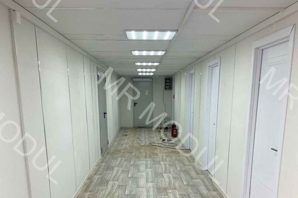 Модульное здание 345м2  артикул 100150 фото в интерьере 2 этаж вид 7