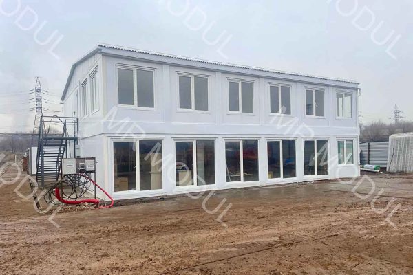 Модульное здание 345м2 артикул 100150 вид 3