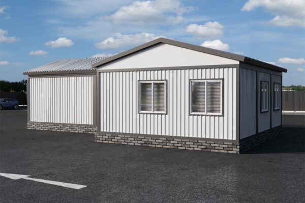 фельдшерско акушерский пункт 92 м2 фап 2 - 92 фасад вид 1