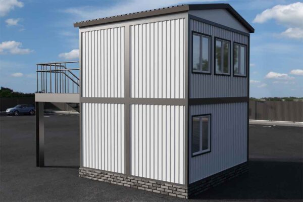 модульная раздевалка 58 м2 артикул мр 2 - 58 фасад вид 1