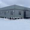 Модульное здание 200 кв.м. в Кемерово вид с фасада 2