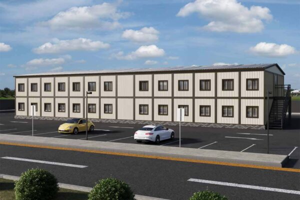 Модульное здание общежития МО 1 - 806