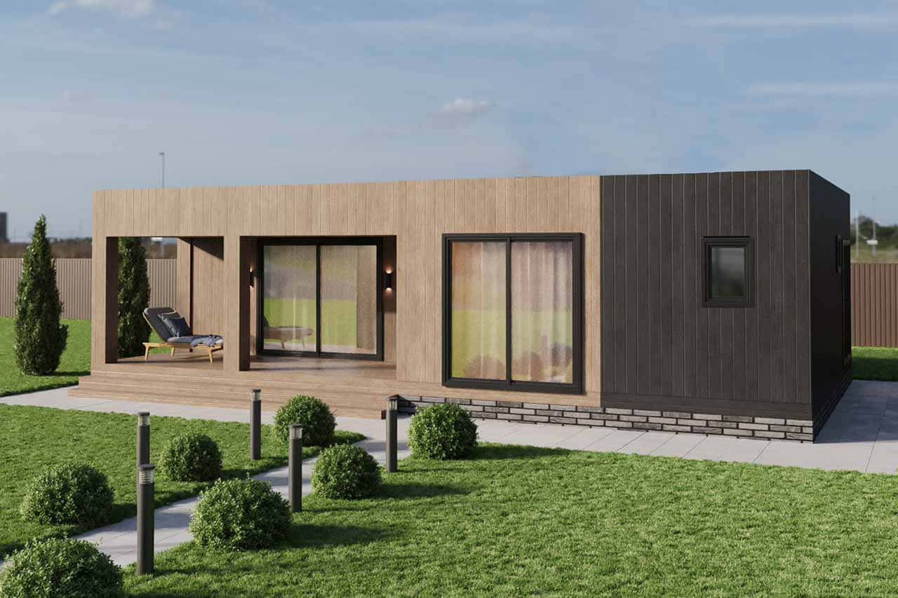 модульный дом 72 кв.м. артикул мд-8-72