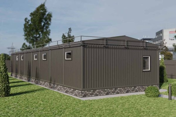 Модульный офис 115м2 6х19,2м