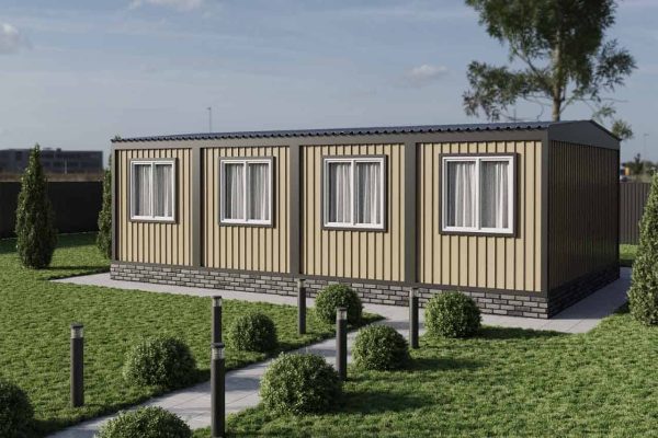 модульный офис 57.6м2 9,6х6м