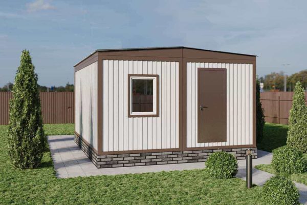 модульный офис 6х4,8м вид 2