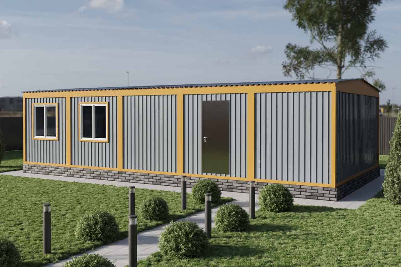 модульный офис 72м2 12х6м