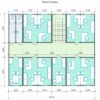 План 2 этажа модульного офисного здания 346 кв.м. артикул МОЗ 2 - 346