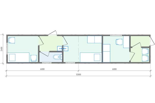 Планировка фельдшерско акушерского пункта ФАП4 - 29