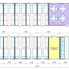 Планировка модульного общежития 230,4м2 артикул МО2 - 230