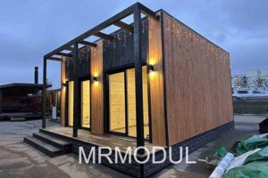 Модульный дом картинка в статью 600х400px