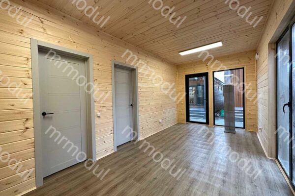 Модульный дом Модерн 36 кв.м фото в интерьере 3