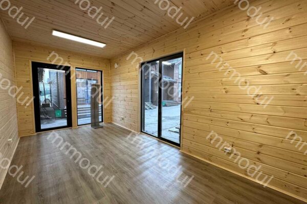 Модульный дом Модерн 36 кв.м фото в интерьере 5