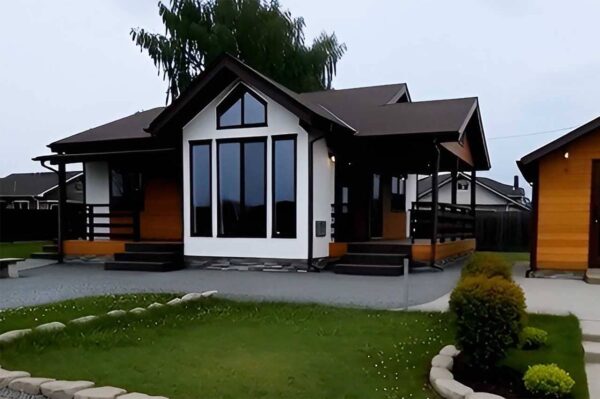 Барнхаус БД-10-85 фасад вид 2