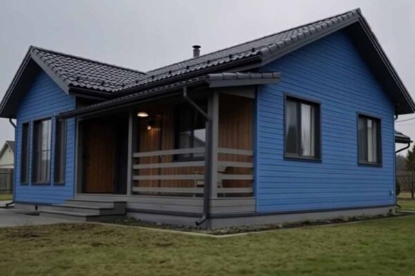 Барнхаус БД-8-72 вид 3 фасад