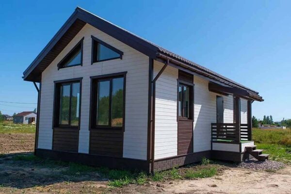 Барнхаус дом БД-9-66 фасад вид 1