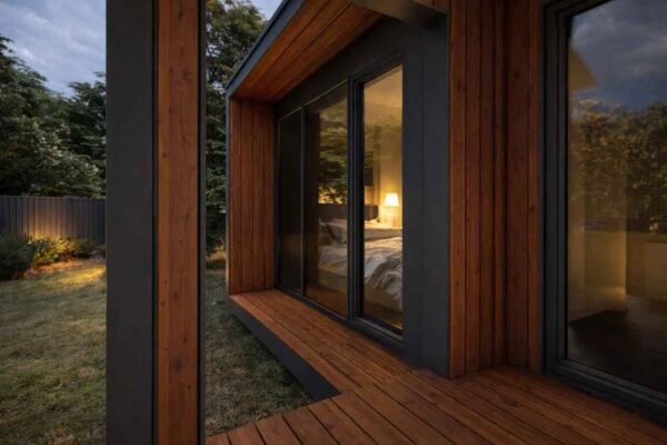 Модульный дом МД-27-93 фасад вид 4