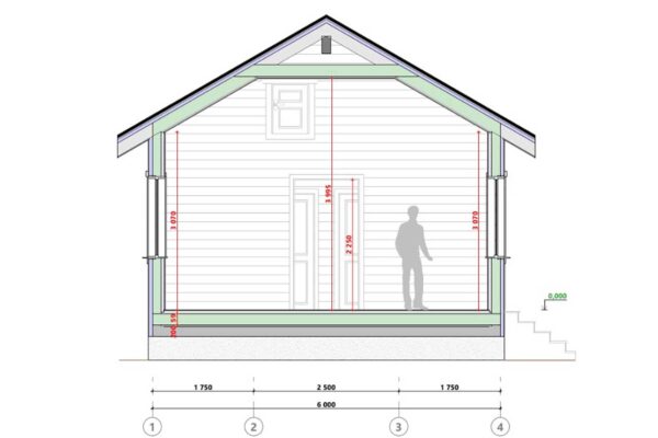 разрез 1-1 барнхауса БД-9-66