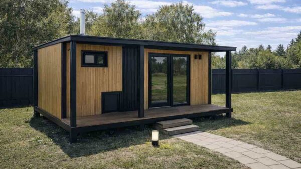 Баня с террасой 2-14