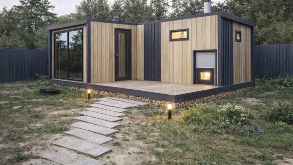 Баня с террасой 3-19