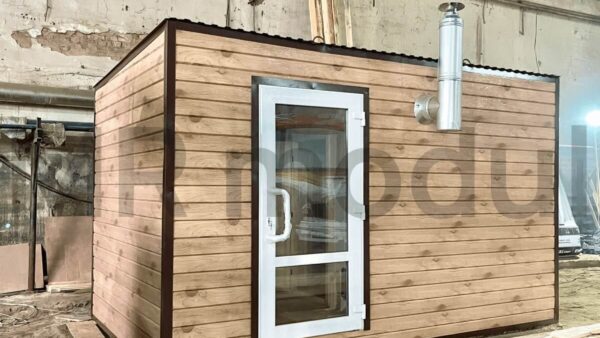 Баня на металлокаркасе