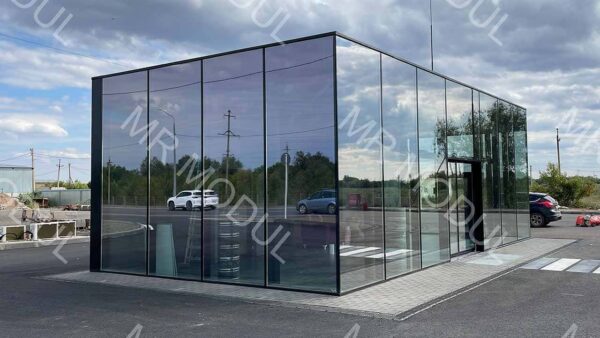 Быстровозводимое здание АЗС 600150