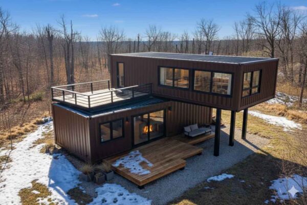 Модульный дом МД-42-80 2 этажа