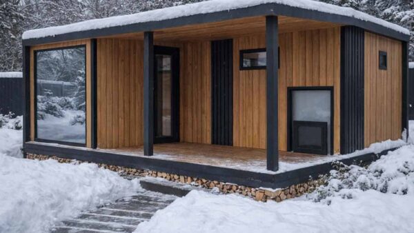 Баня с террасой 4-19