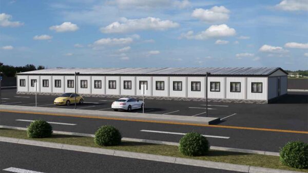 Модульное общежитие 553 м2 МО-8-553