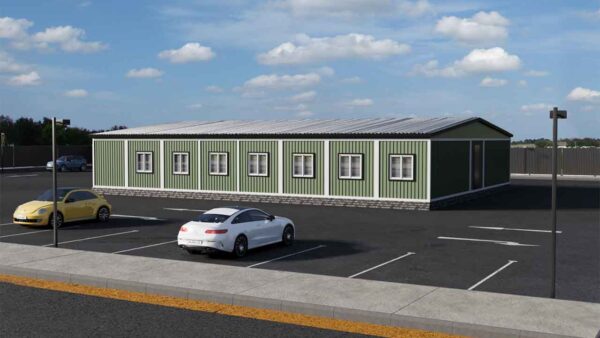 Модульное общежитие 276 м2 МО-7-276