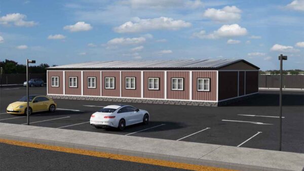 Модульное общежитие 276 м2 МО-6-276