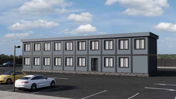 Модульное офисное здание 576 м2 МОЗ-1-576