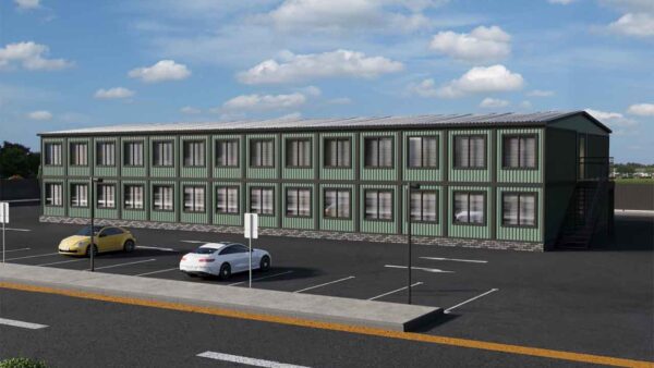 Модульное здание 390.4 м2 ВП-5-941