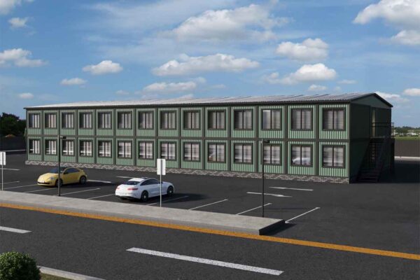 Модульное здание 390.4 м2 ВП-5-941