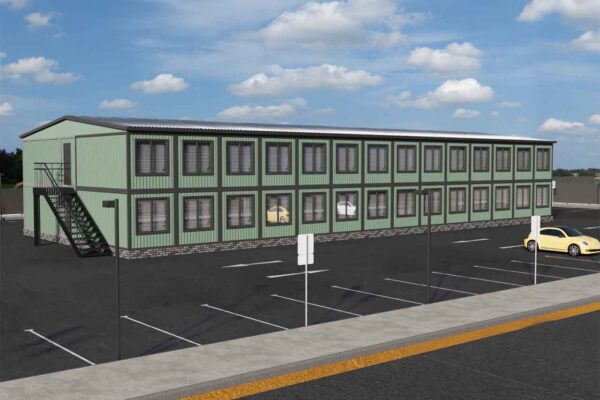 Модульное здание 390.4 м2 ВП-5-941