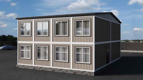 Модульное здание 230.4 м2 ВП-3-230