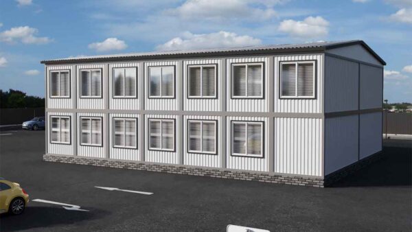 Модульное здание 201.6 м2 ВП-4-202