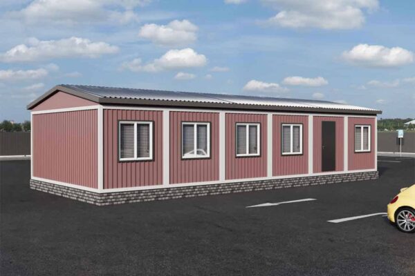 Модульное здание столовая МС-7-86